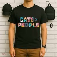 Cats Greater Than People T-Shirt thumb 6