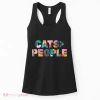 Cats Greater Than People Women's Tank Top thumb 0