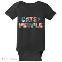 Cats Greater Than People Baby Bodysuit thumb 0