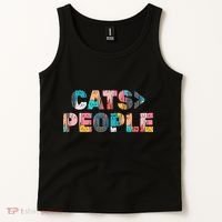 Cats Greater Than People Tank Top thumb 2