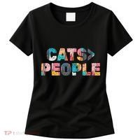 Cats Greater Than People Women's T-Shirt thumb 0