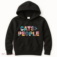 Cats Greater Than People Kids Hoodie thumb 0