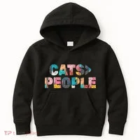 Cats Greater Than People Kids Hoodie thumb 0