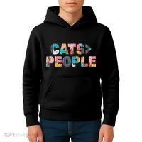 Cats Greater Than People Kids Hoodie thumb 4