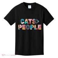 Cats Greater Than People Kids T-Shirt thumb 0