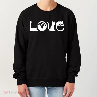 Cats Love Logo Women's Sweatshirt