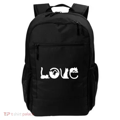 Cats Love Logo Backpack