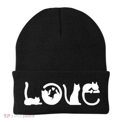 Cats Love Logo Beanie