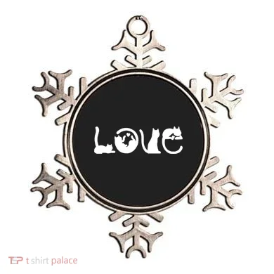 Cats Love Logo Ornament
