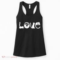 Cats Love Logo Women's Tank Top thumb 0