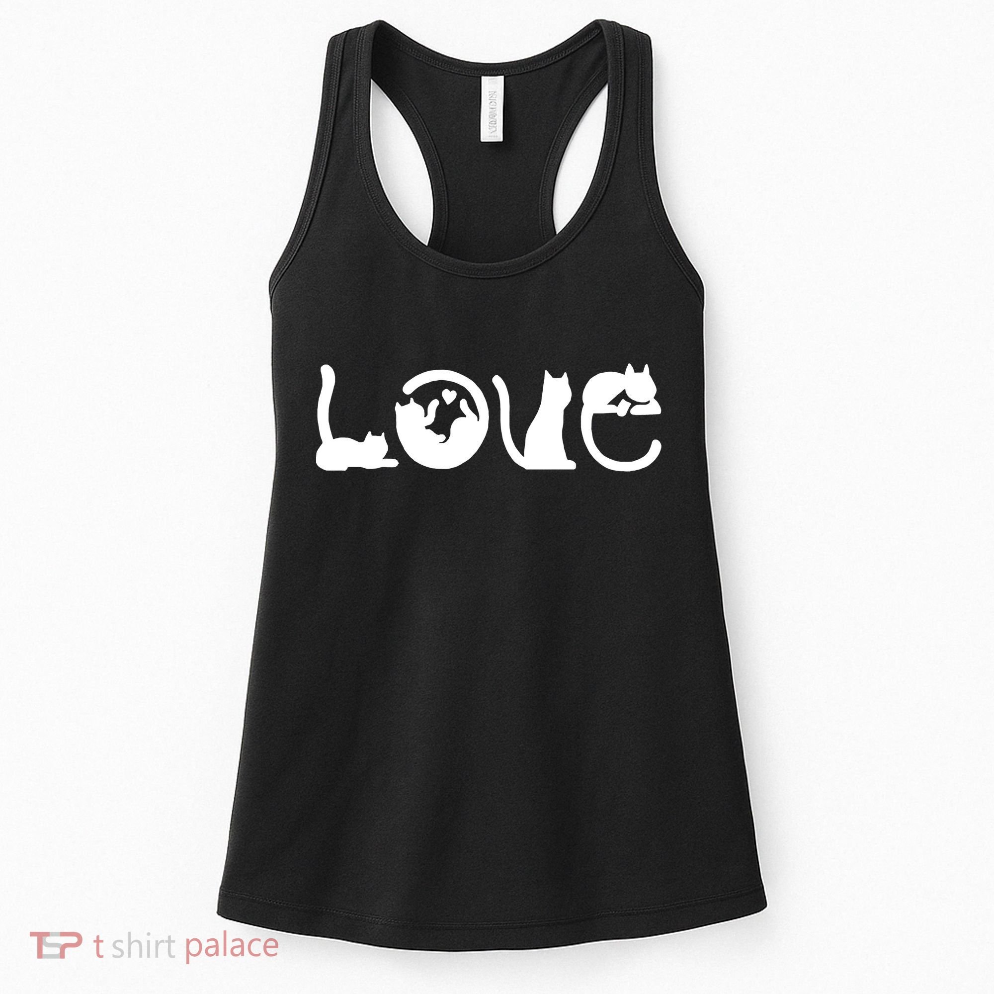 Cats Love Logo Women's Tank Top