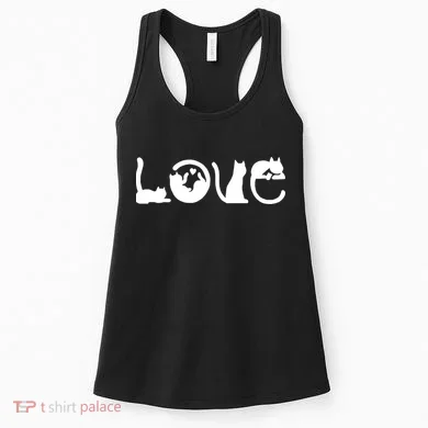 Cats Love Logo Women's Tank Top