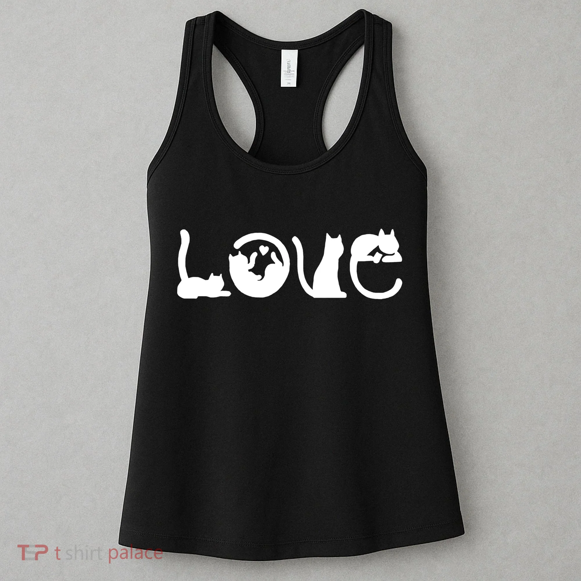 Cats Love Logo Women's Tank Top
