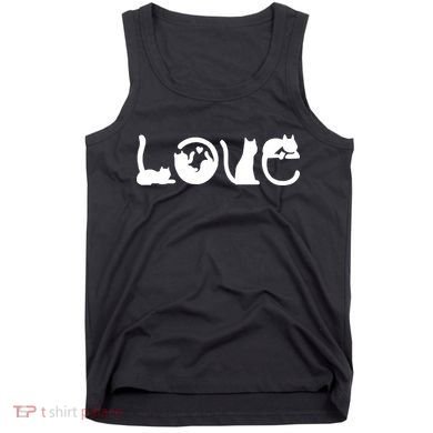 Cats Love Logo Tank Top