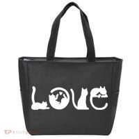 Cats Love Logo Tote Bag thumb 0
