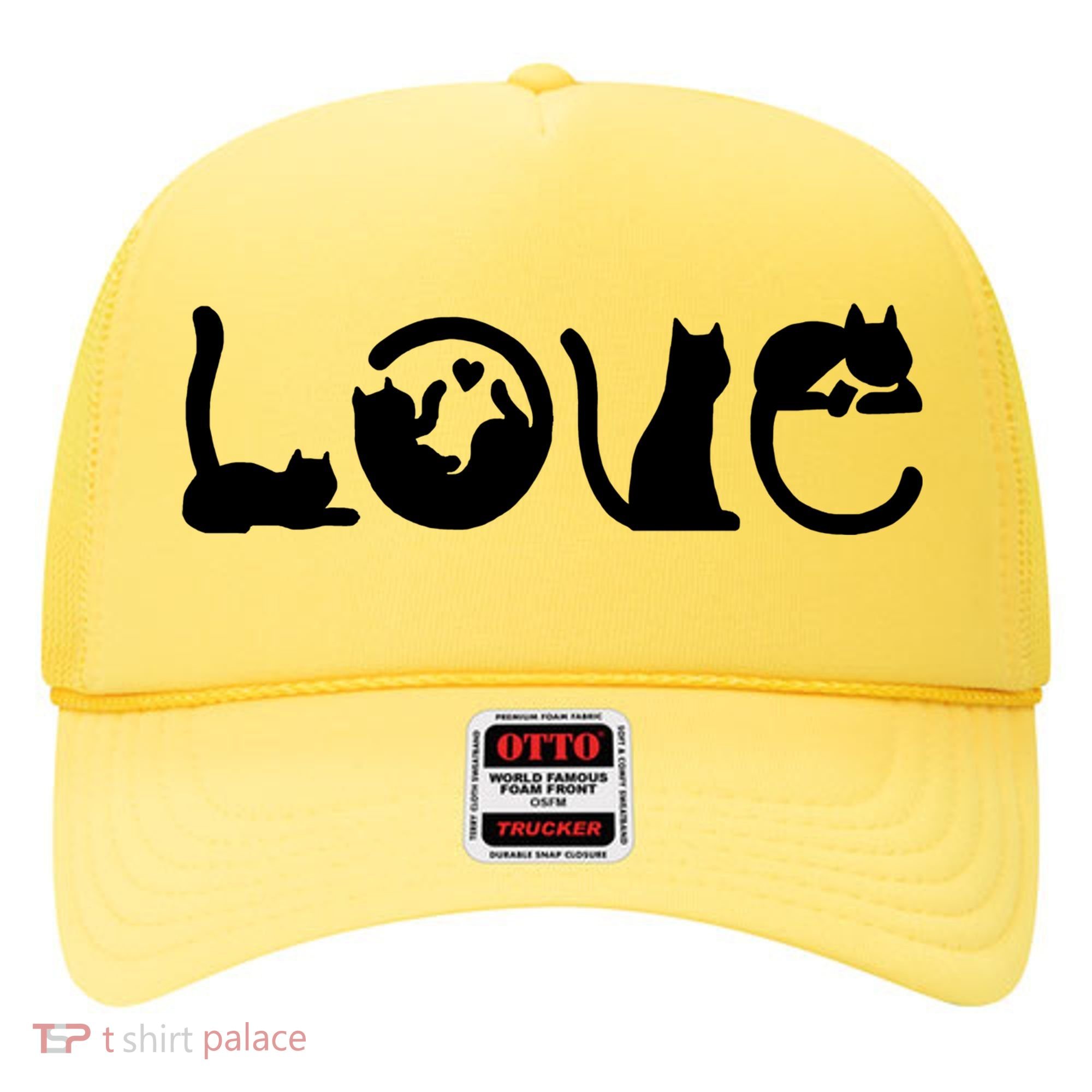 Cats Love Logo Hat