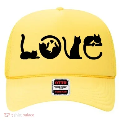 Cats Love Logo Hat