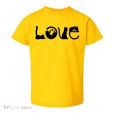 Cats Love Logo Toddler T-Shirt