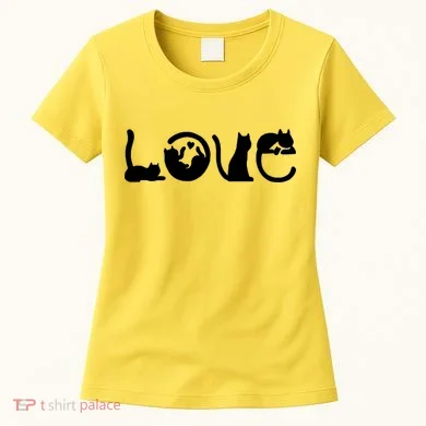 Cats Love Logo Women's T-Shirt