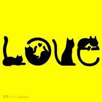 Cats Love Logo Kids Long Sleeve Shirt thumb 2