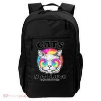 Cats Not Drugs Ok Sometimes Drugs Backpack thumb 0