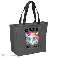 Cats Not Drugs Ok Sometimes Drugs Tote Bag thumb 2