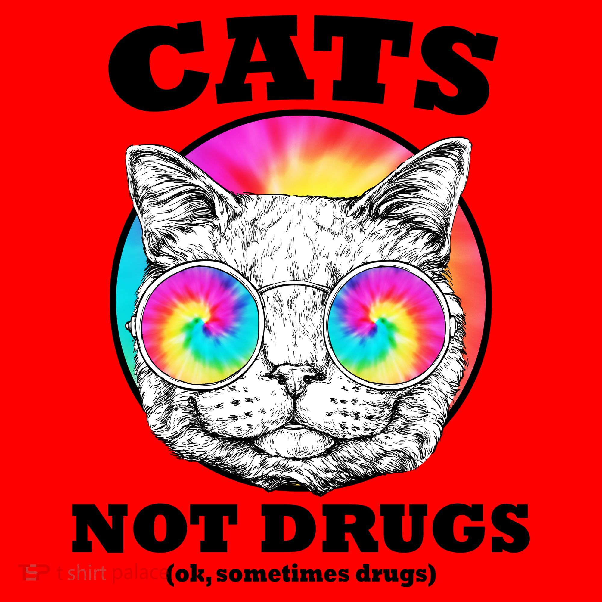 Cats Not Drugs Ok Sometimes Drugs Santa Hat