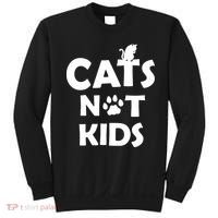 Cats Not Kids Sweatshirt thumb 0
