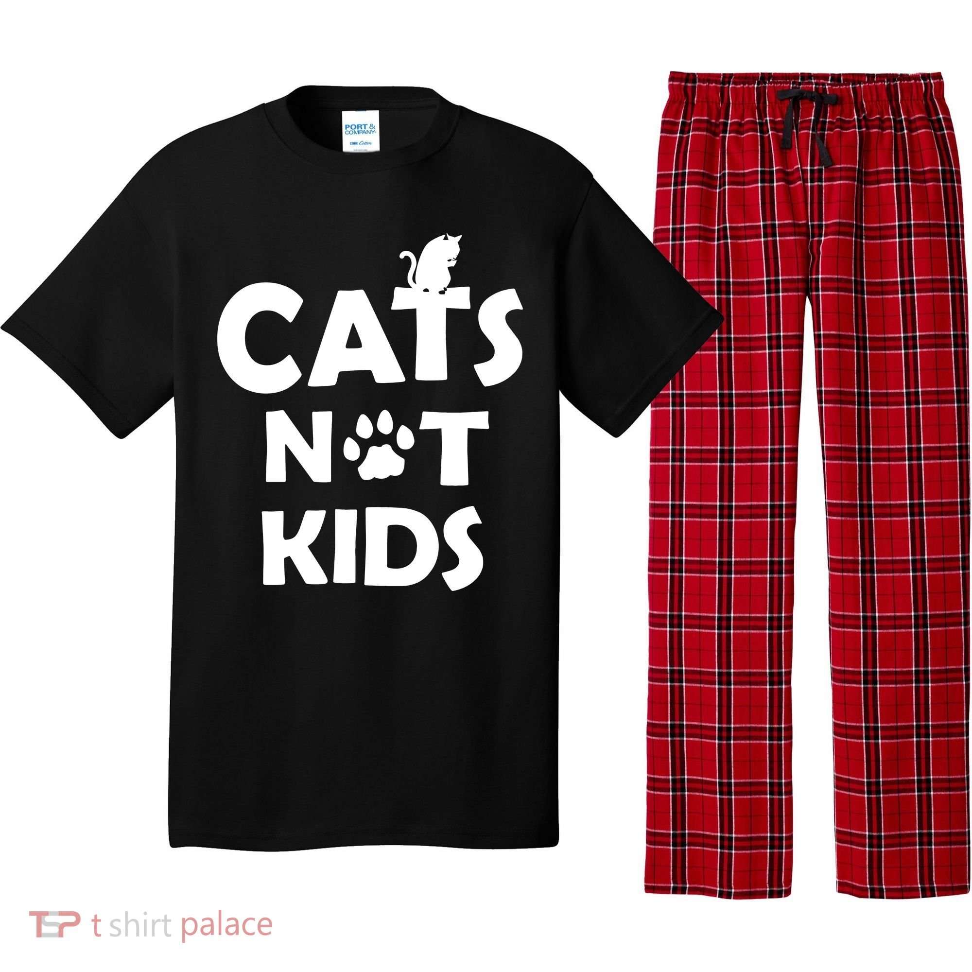 Cats Not Kids Pajama Set