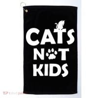 Cats Not Kids Golf Towel thumb 0
