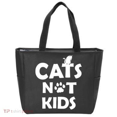Cats Not Kids Tote Bag