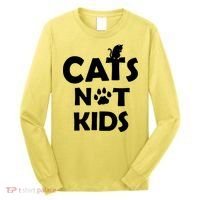 Cats Not Kids Long Sleeve Shirt thumb 0