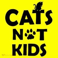Cats Not Kids Button thumb 1