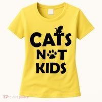Cats Not Kids Women's T-Shirt thumb 0