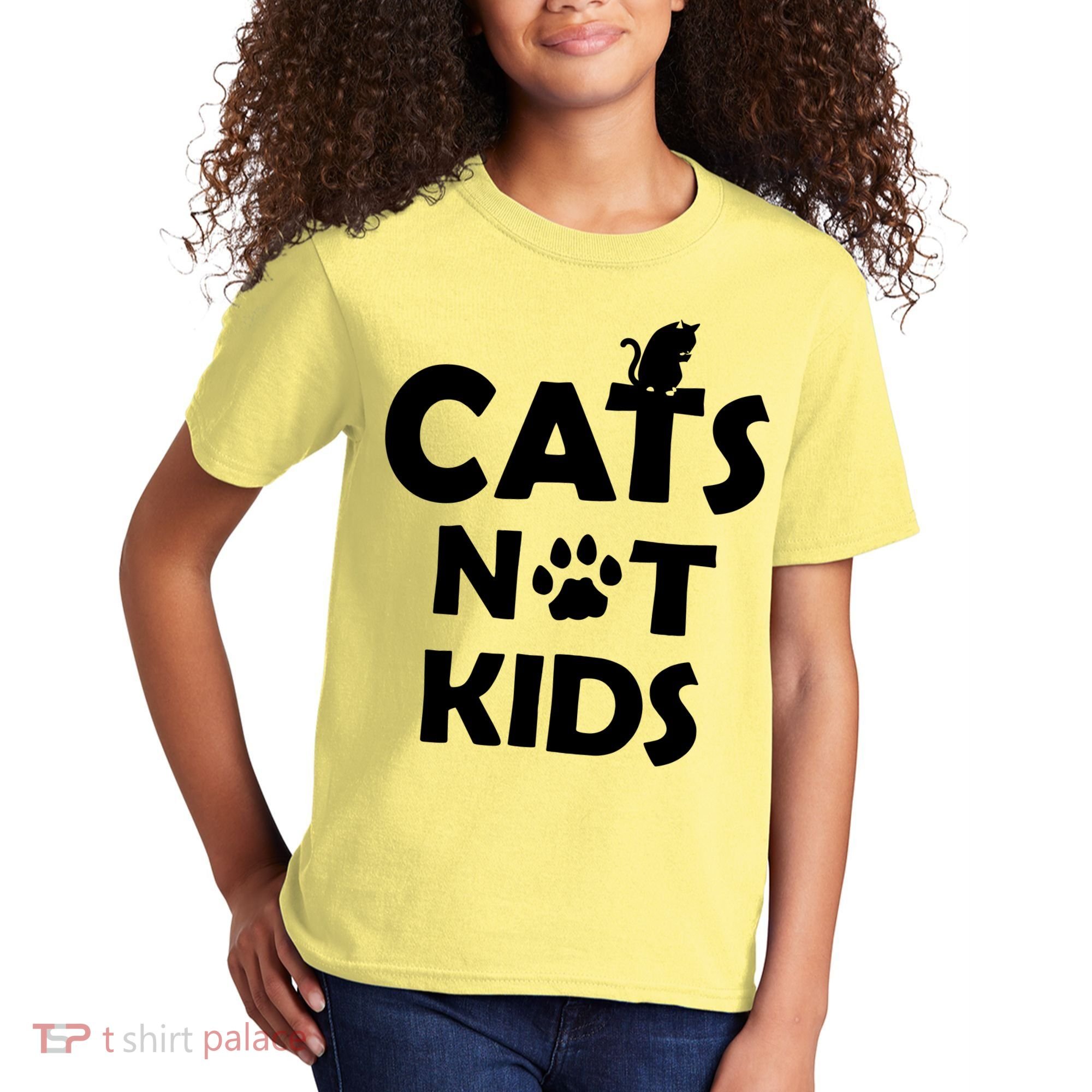 Cats Not Kids Kids T-Shirt