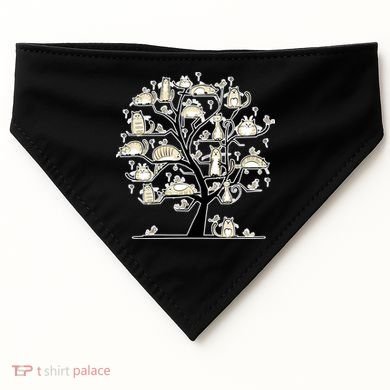 Cats On Trees USA-Made Doggie Bandana