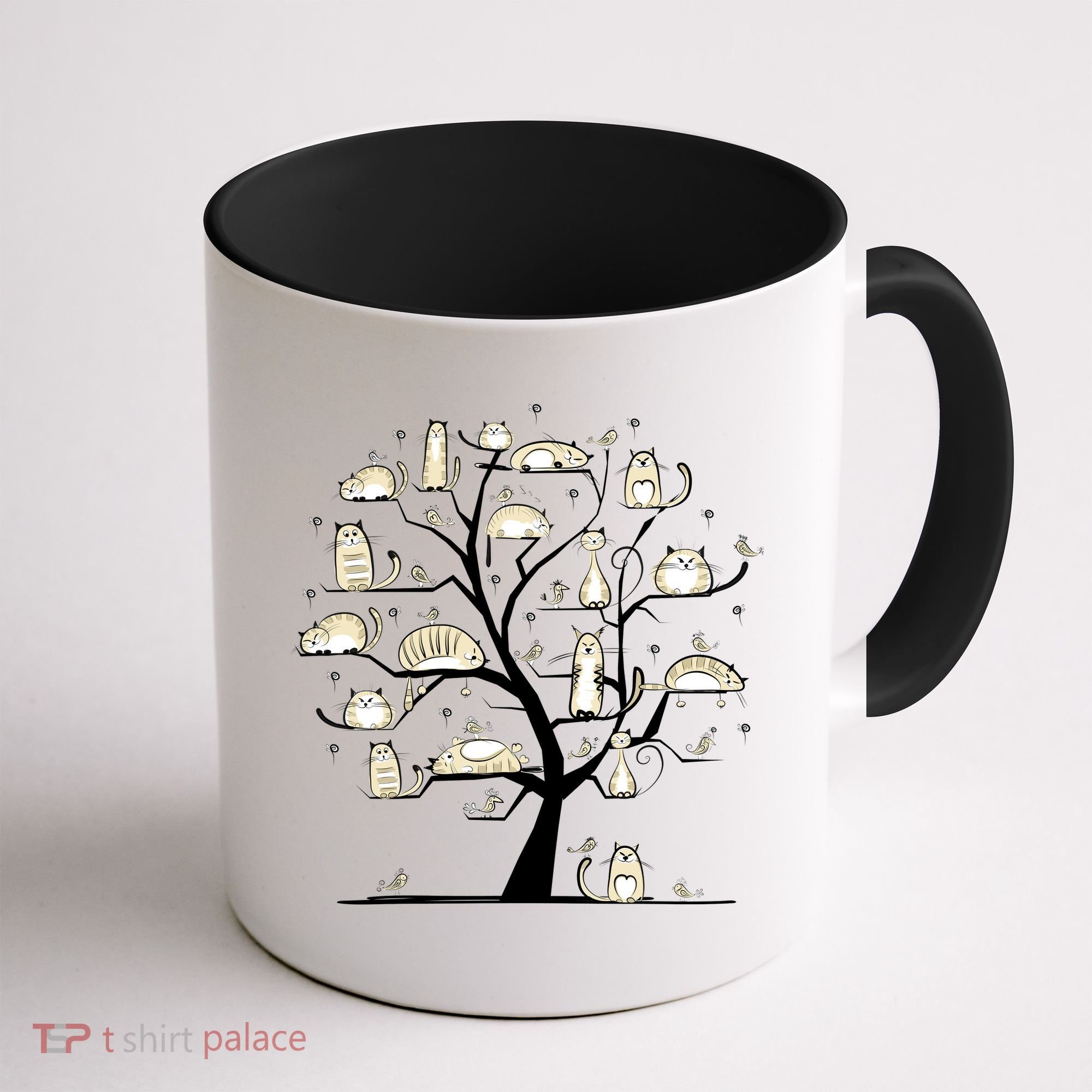 Cats On Trees Coffee Mug