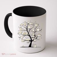 Cats On Trees Coffee Mug thumb 0