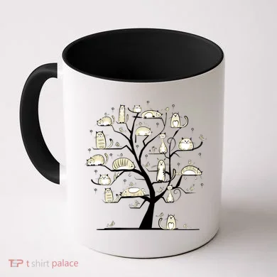 Cats On Trees Coffee Mug