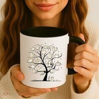 Cats On Trees Coffee Mug thumb 3