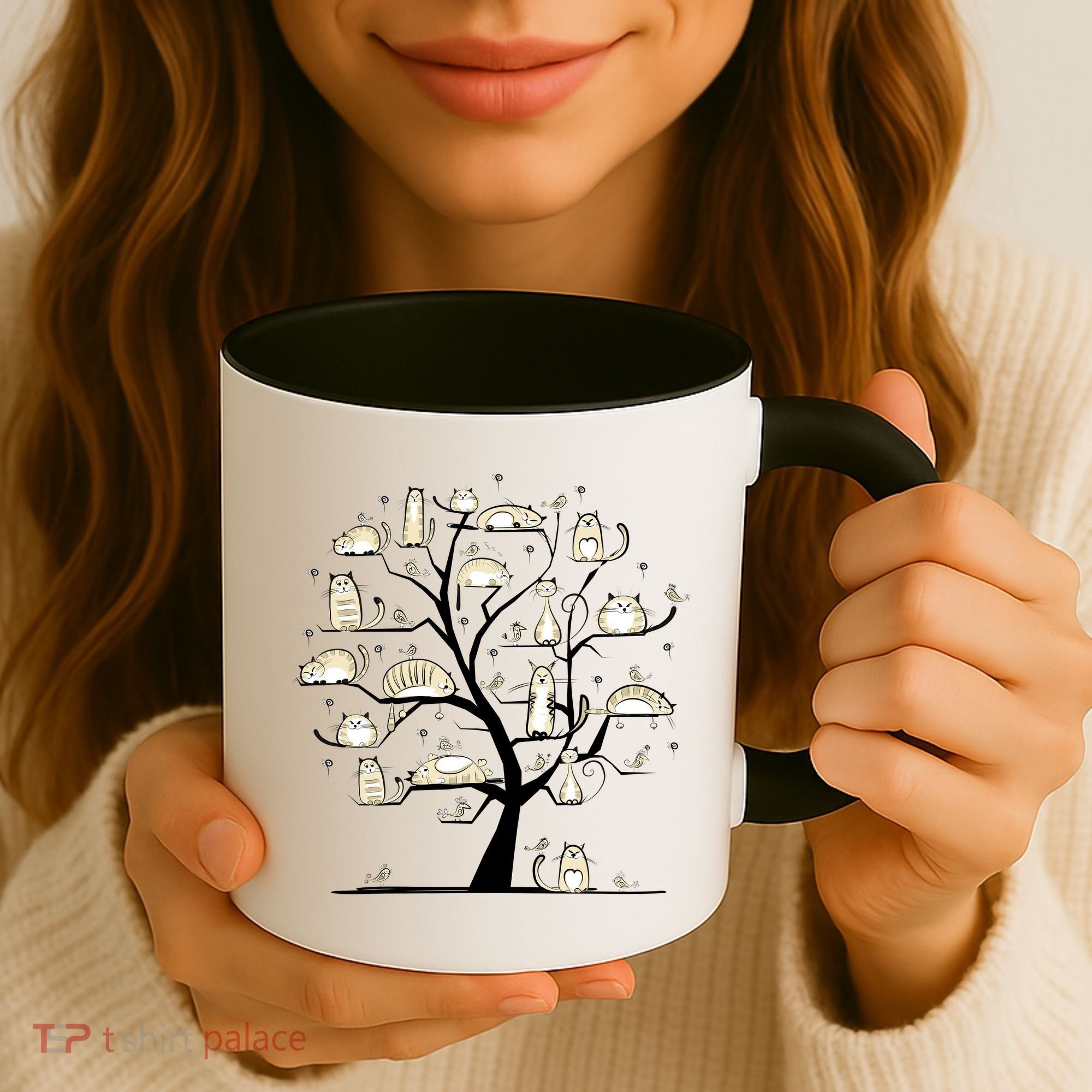 Cats On Trees Coffee Mug