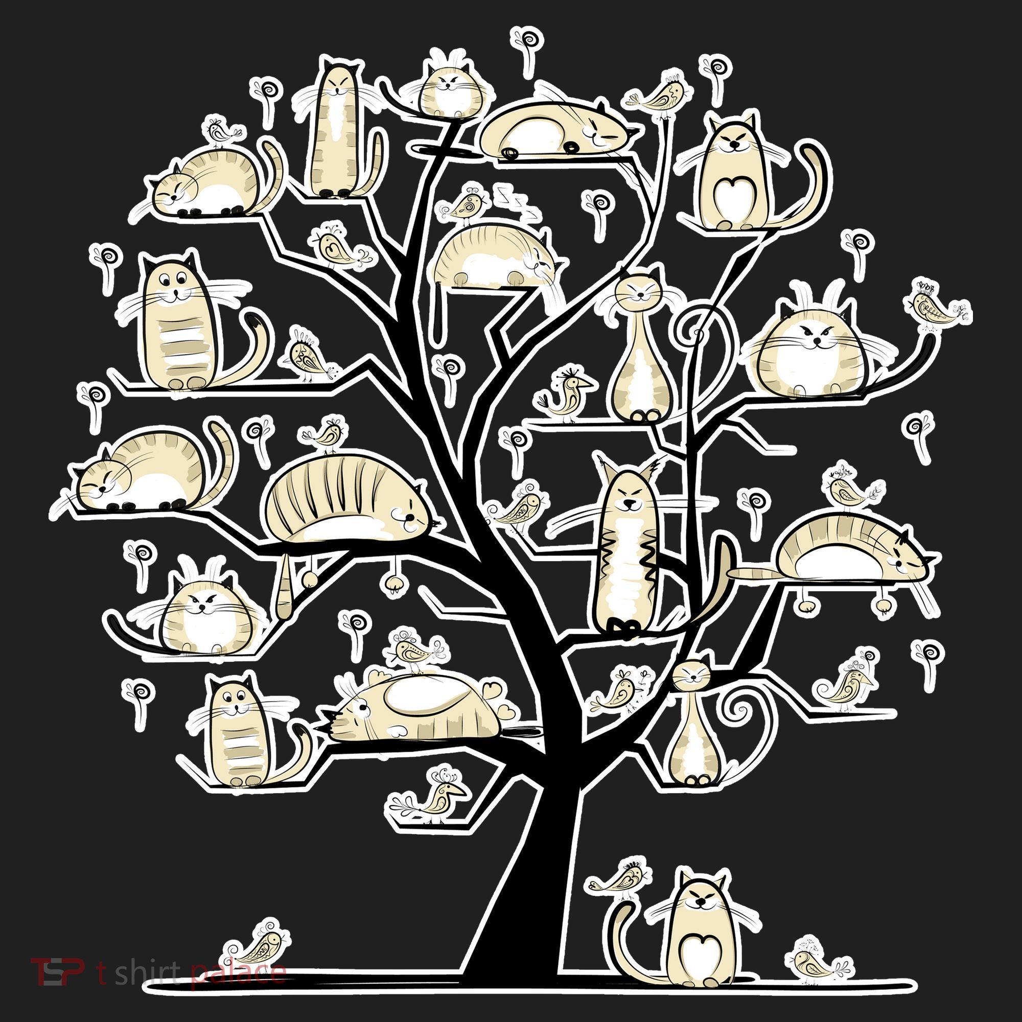 Cats On Trees Tumbler