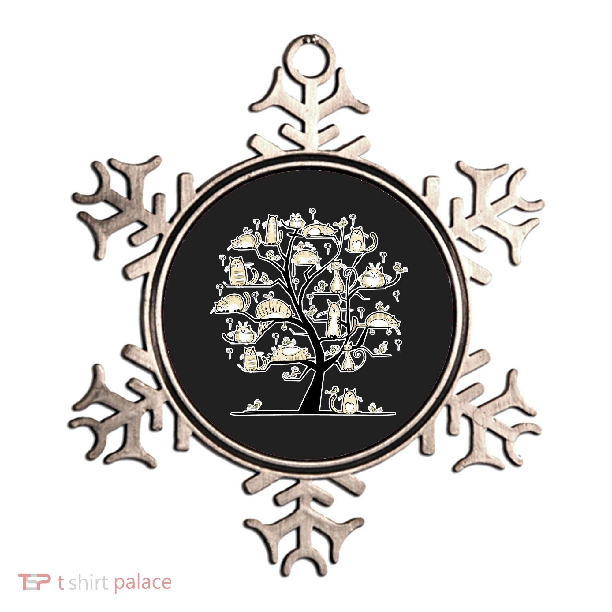 Cats On Trees Ornament