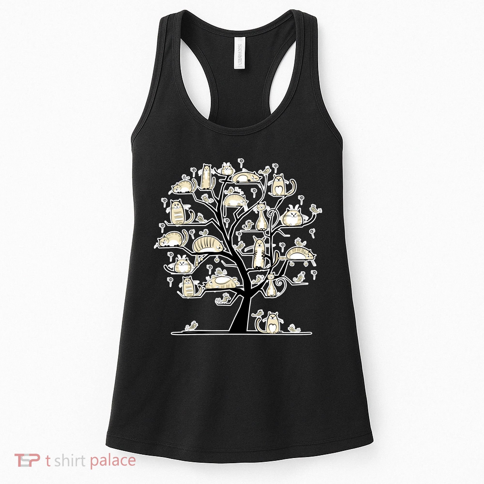Cats On Trees Women's Tank Top