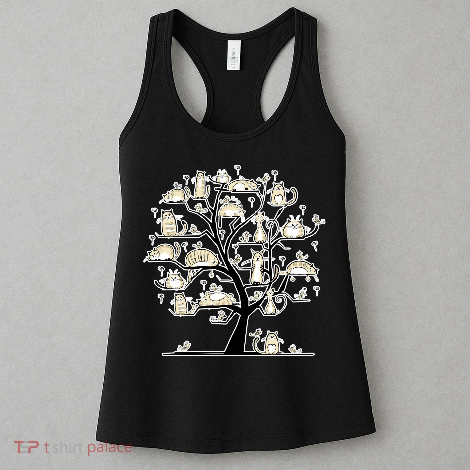 Cats On Trees Women's Tank Top
