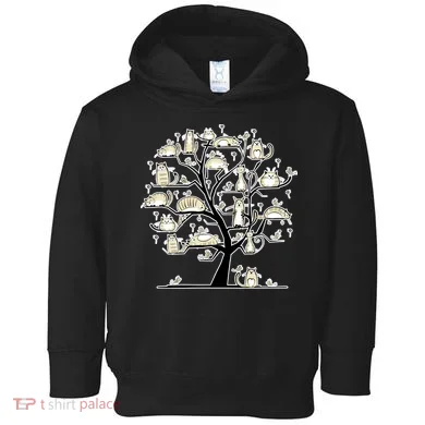 Cats On Trees Toddler Hoodie