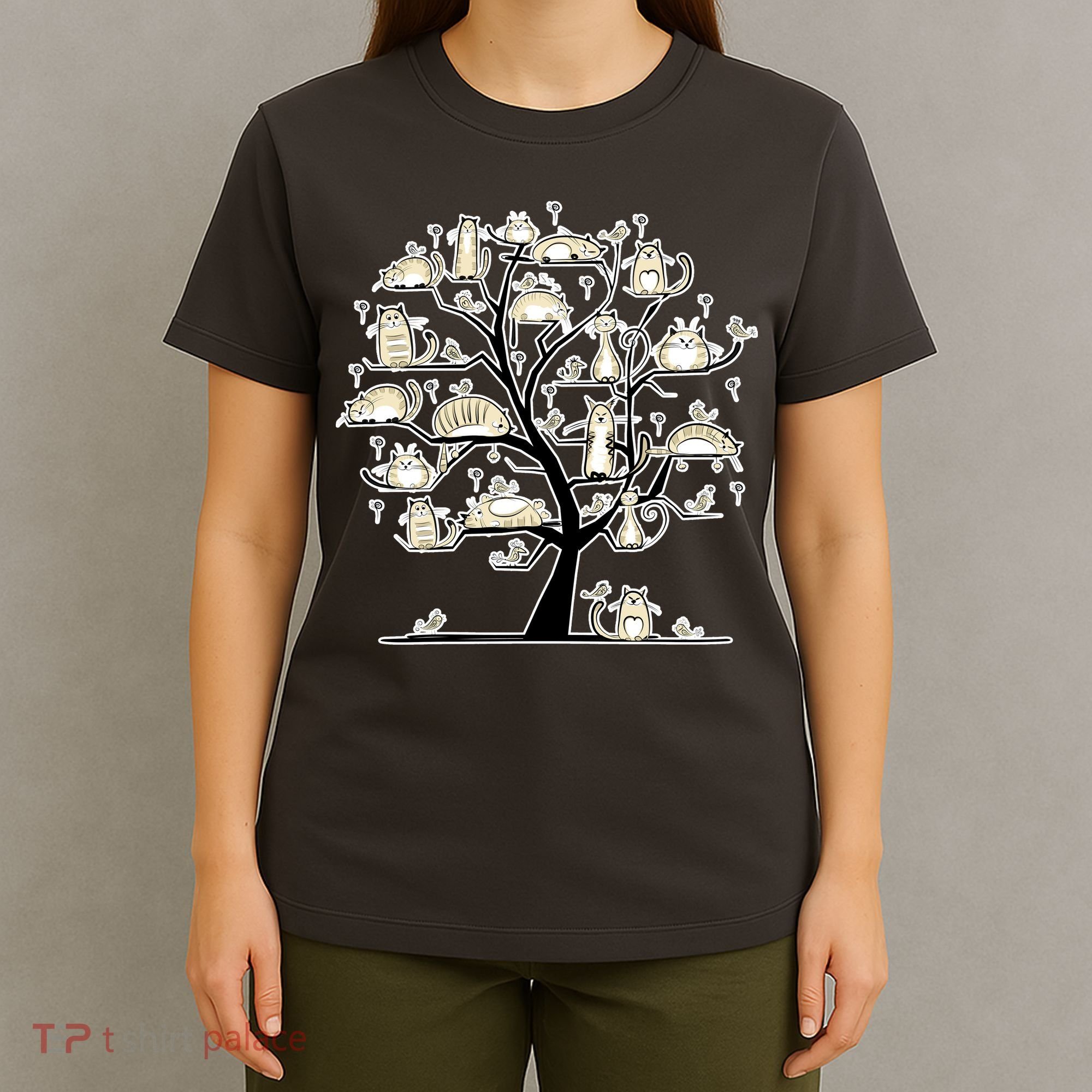 Cats On Trees T-Shirt