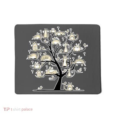 Cats On Trees Mousepad