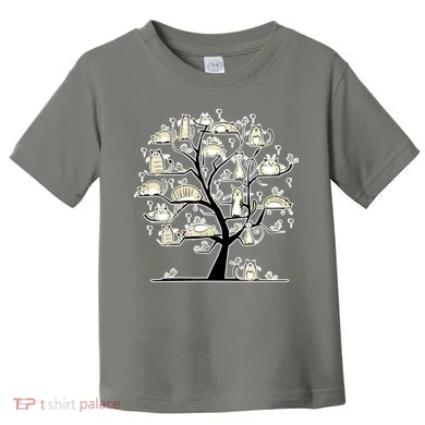 Cats On Trees Toddler T-Shirt