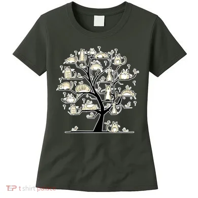 Cats On Trees Women's T-Shirt